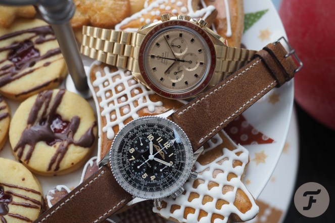 Omega Speedmaster Apollo 11 and the Breitling Navitimer 806