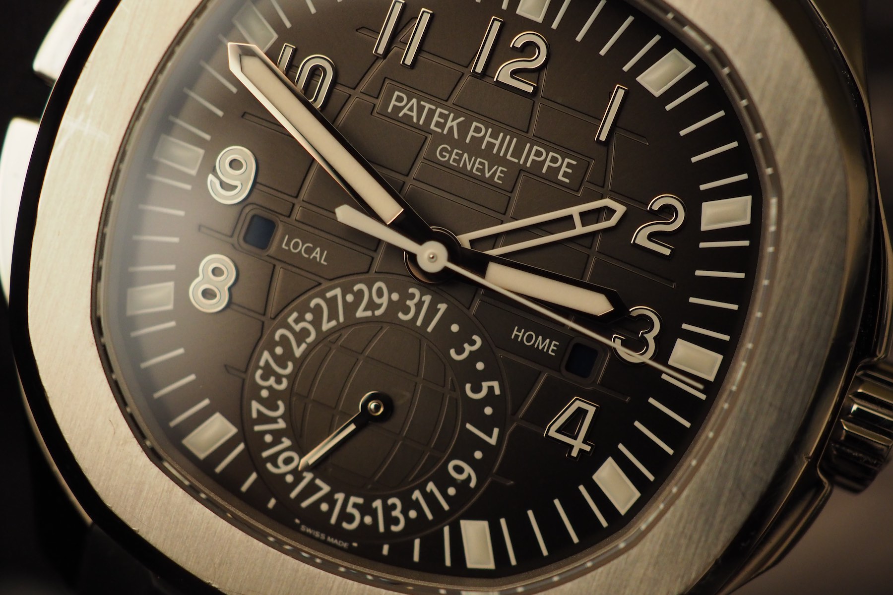 Patek Philippe 5164a Aquanaut Travel Time Watch