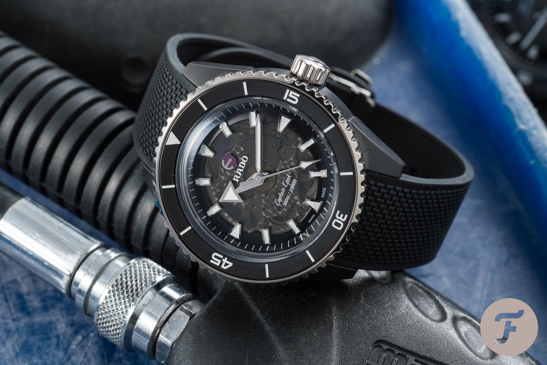 Hands-On With The RADO Captain Cook High-Tech Ceramic