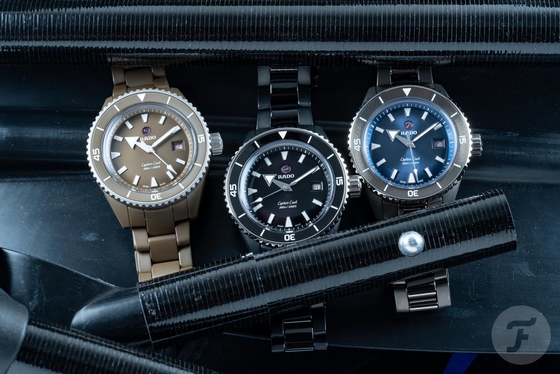 Rado's Captain Cook High-Tech Ceramic Diver Is Not Just Easy on the Eye