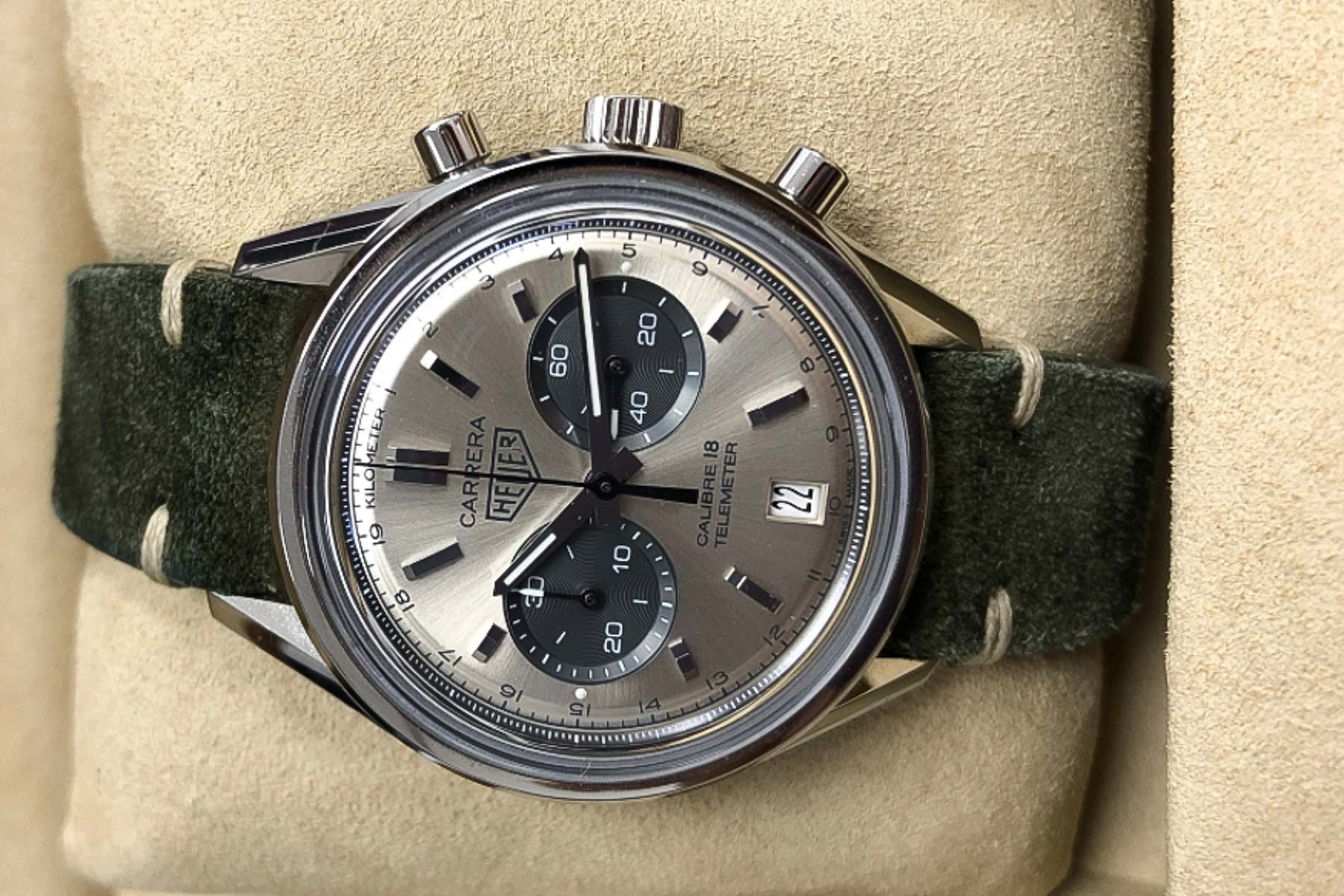 Wrist Game Or Crying Shame: TAG Heuer Carrera Telemeter