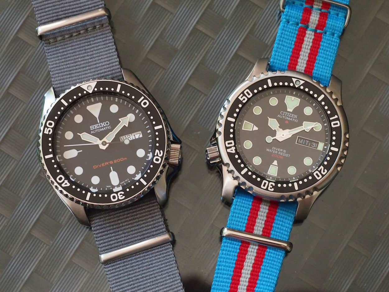 FW Classic - Seiko SKX007 vs Citizen NY0040