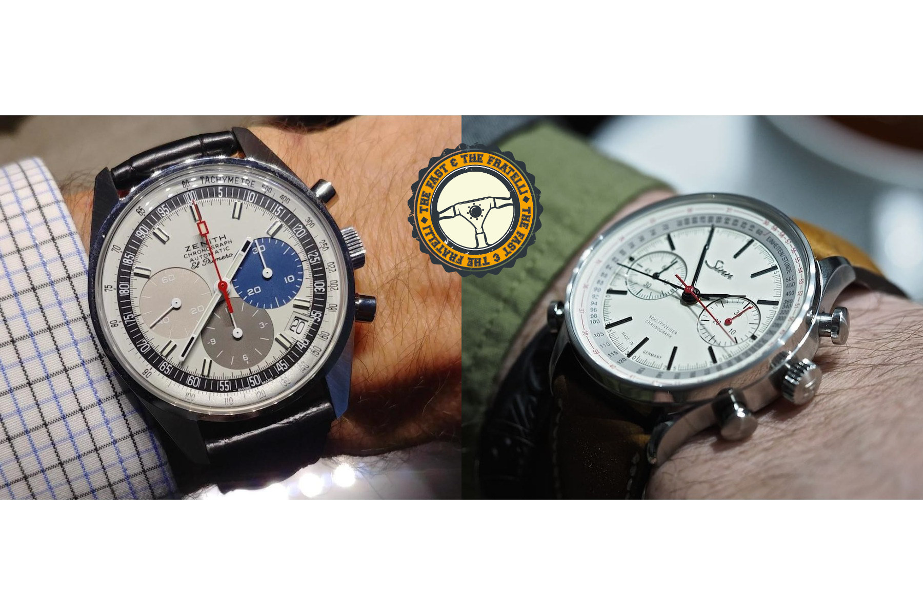 The Fast And The Fratelli: Sinn 910 Anniversary Versus Zenith El Primero A386 Revival