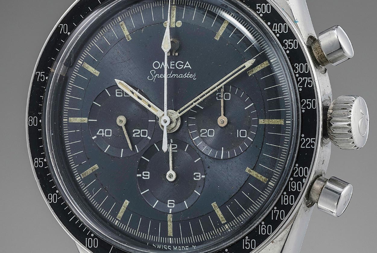 Speedy Tuesday - A Blue Dial Speedmaster 105.003 On Auction