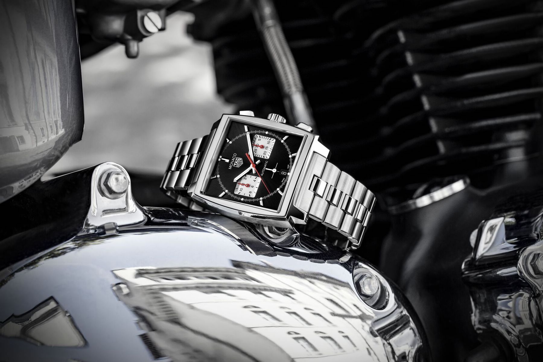 TAG Heuer Monaco Chronograph 39mm Calibre Heuer 02 Automatic
