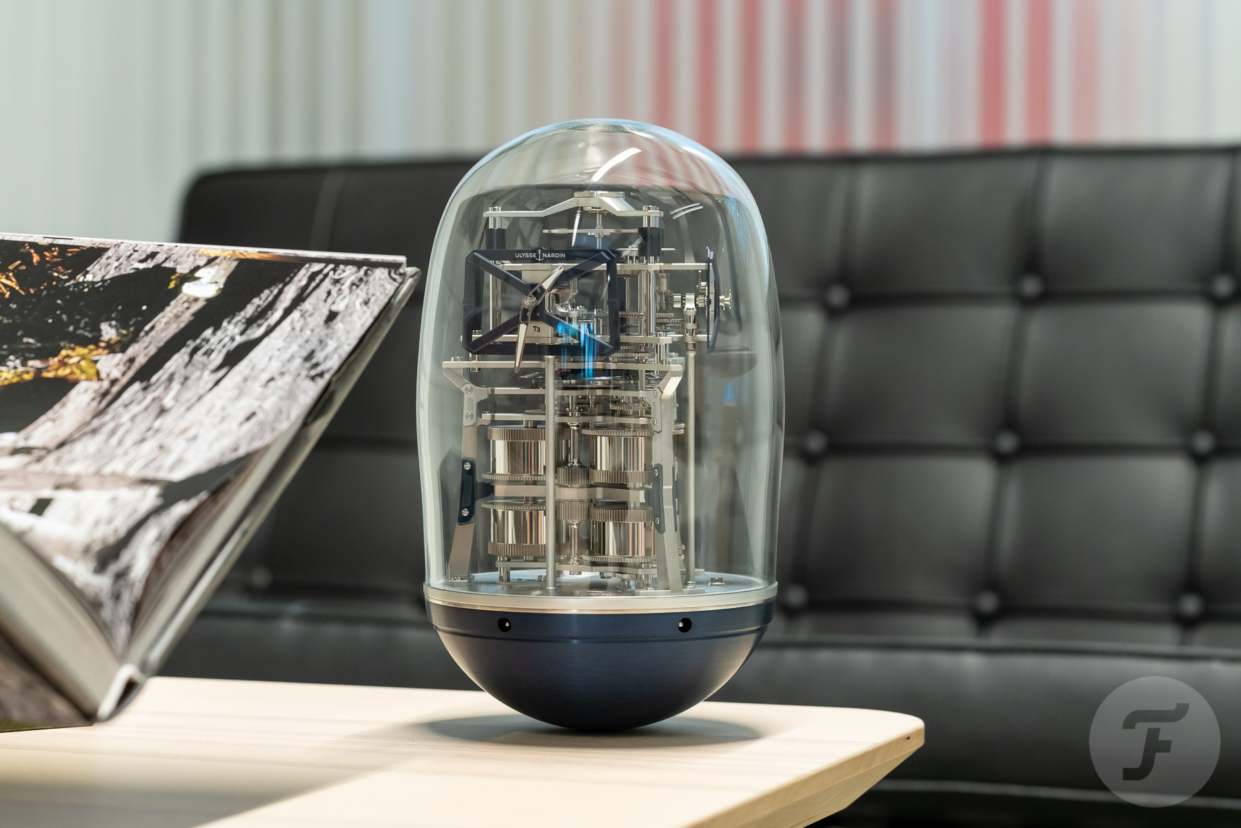 Looking At The Ulysse Nardin UFO Table Clock Like It's The Ark Of The Covenant