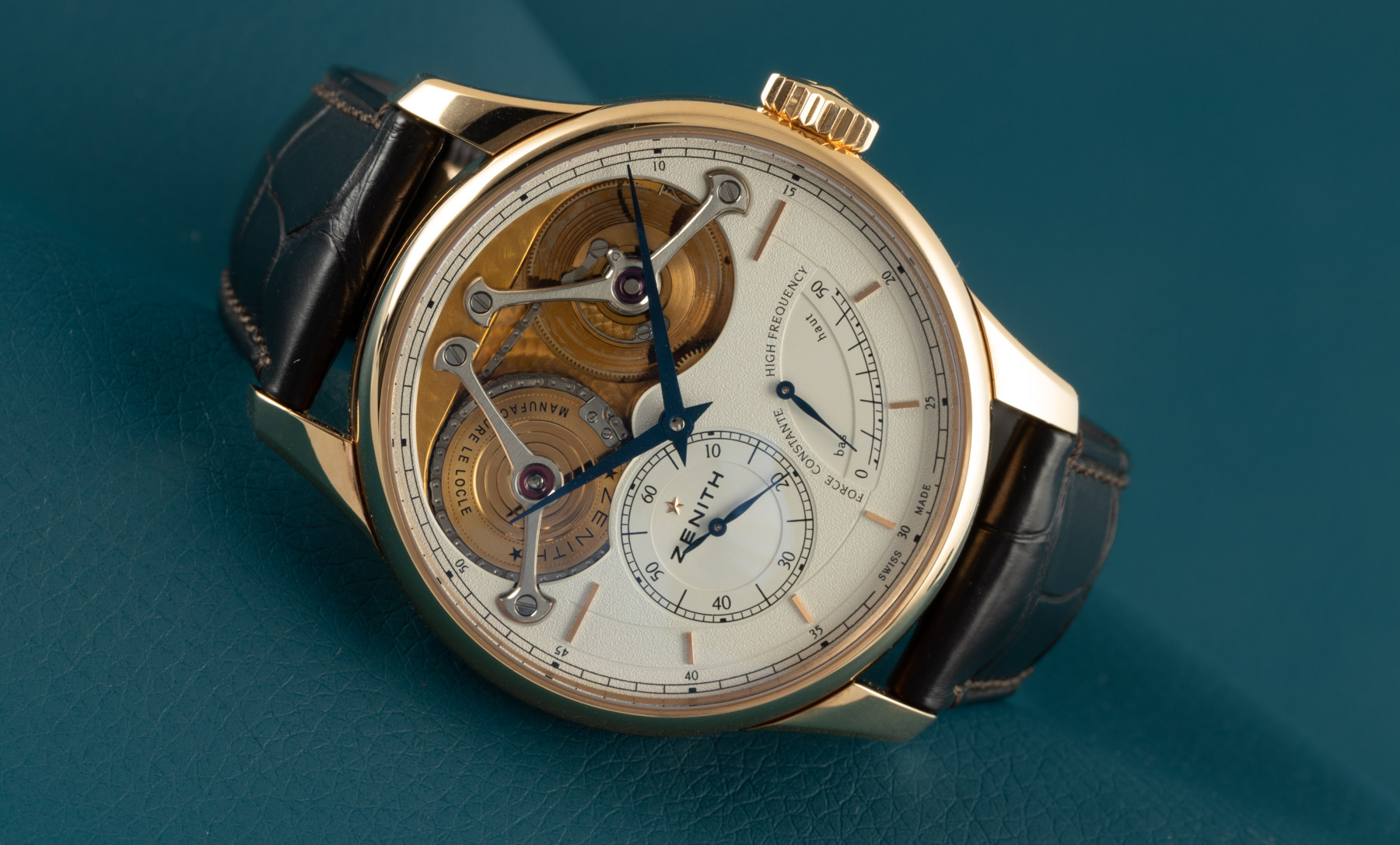 The Zenith Academy Georges Favre-Jacot 18k Gold Watch (18.2210.4810) Brings Back Memories
