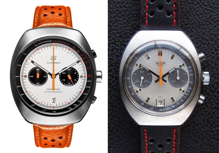 Face Off - Heuer 73473 S vs. Autodromo Prototipo
