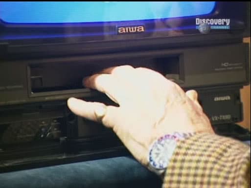 What does a Concorde test pilot have on his wrist?
