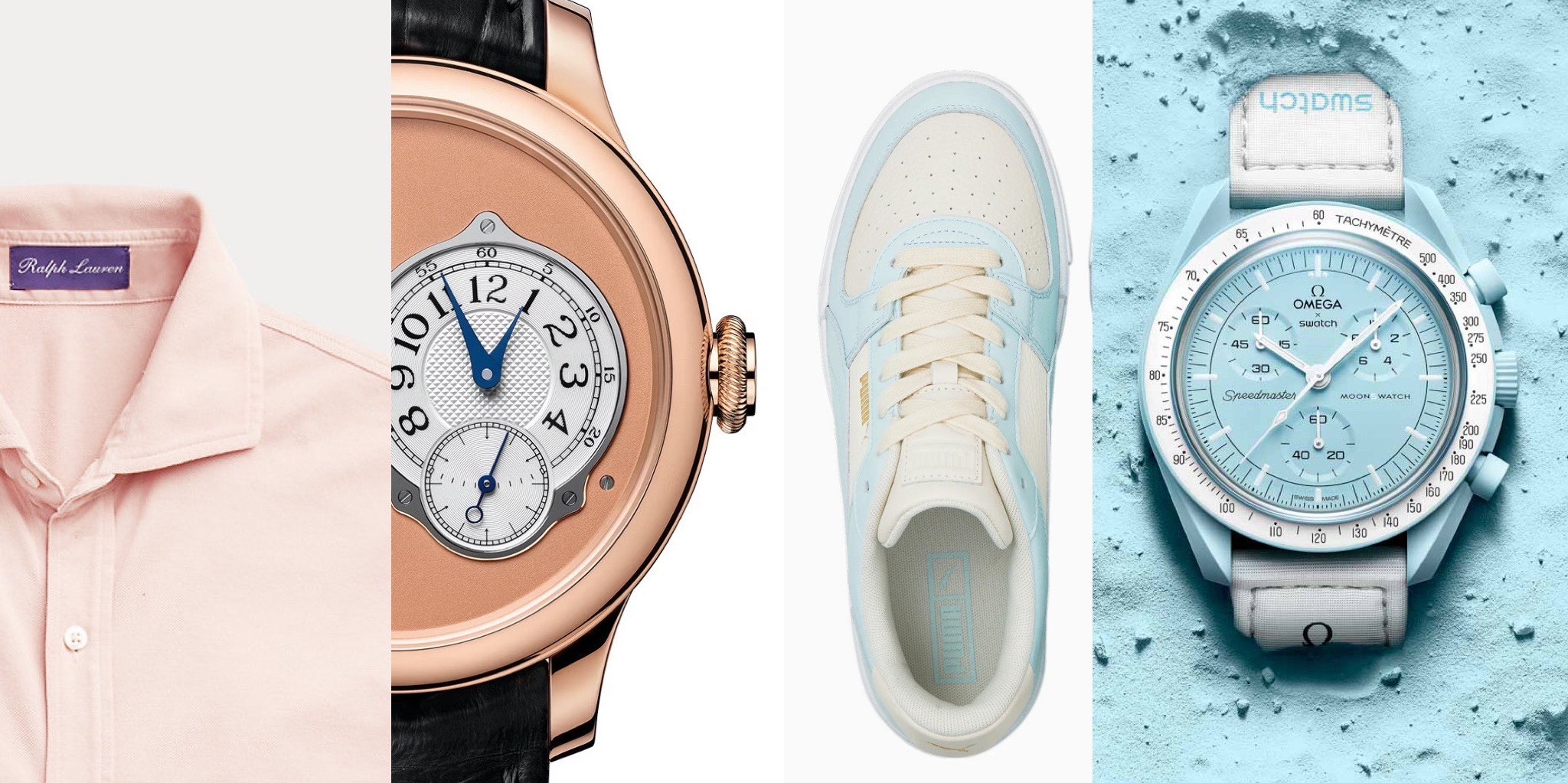 SHADESOFGREY: Sharp Watches From H. Moser & Cie, Oris And Omega With The Right Gear To Go With Them
