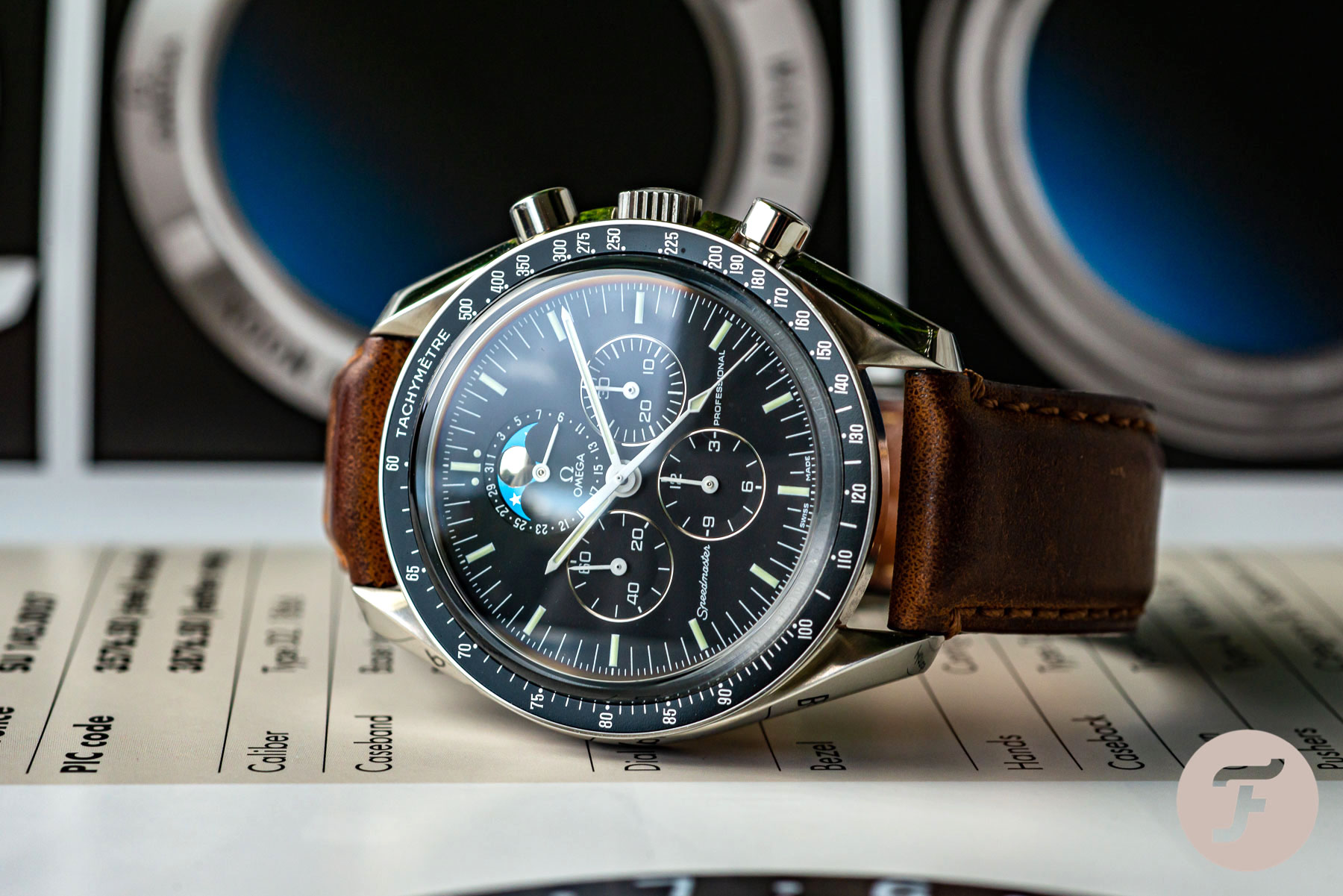 The Omega Speedmaster Professional Moonphase