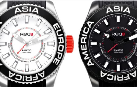 Easy way to win a RED8 watch by Christian Bedat !