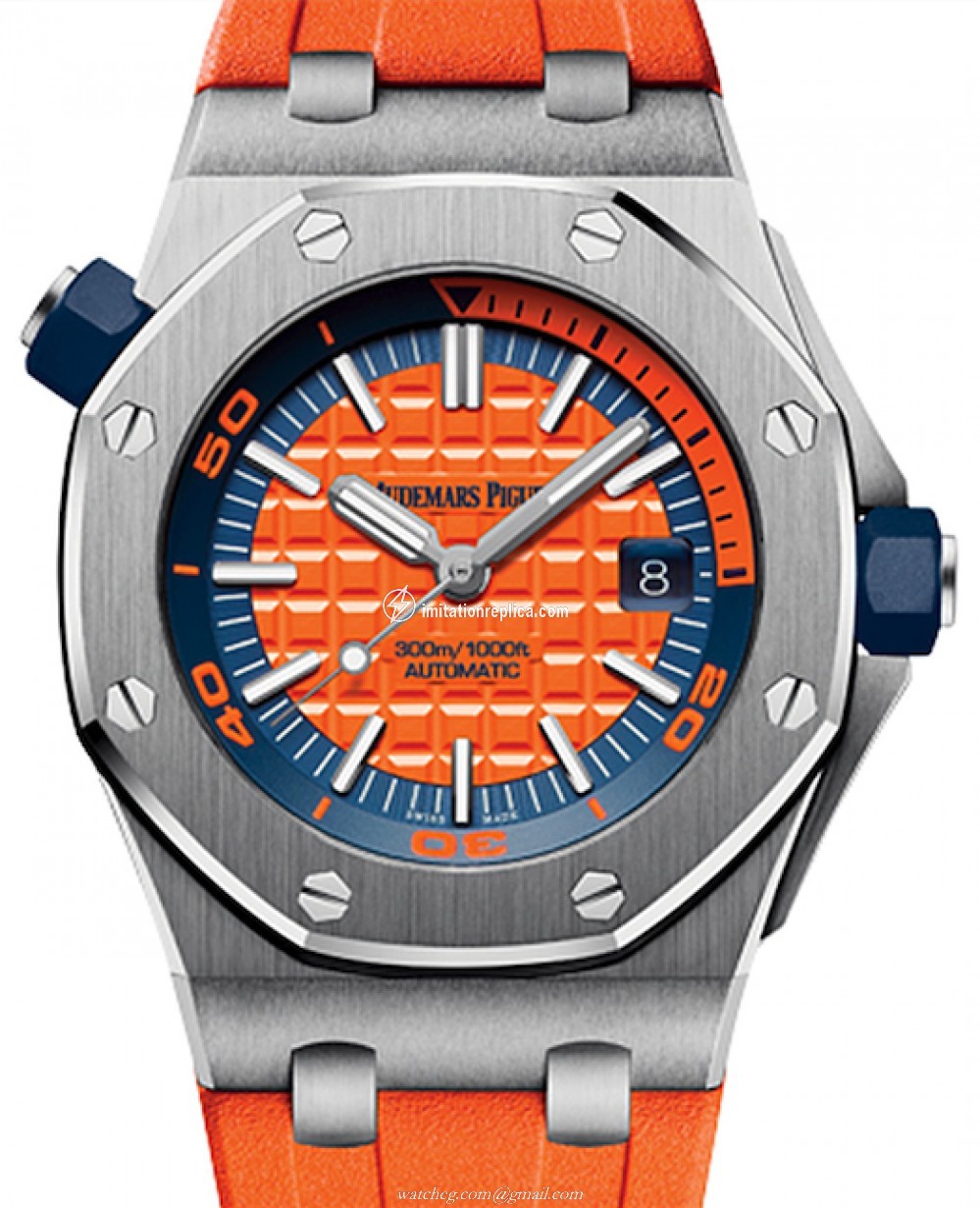 Audemars Piguet 15710ST.OO.A070CA.01 Royal Oak Offshore Diver Automatic Orange