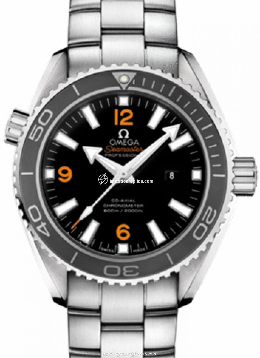 Omega 232.30.38.20.01.002 Planet Ocean 600M Co-Axial Men's Automatic Black
