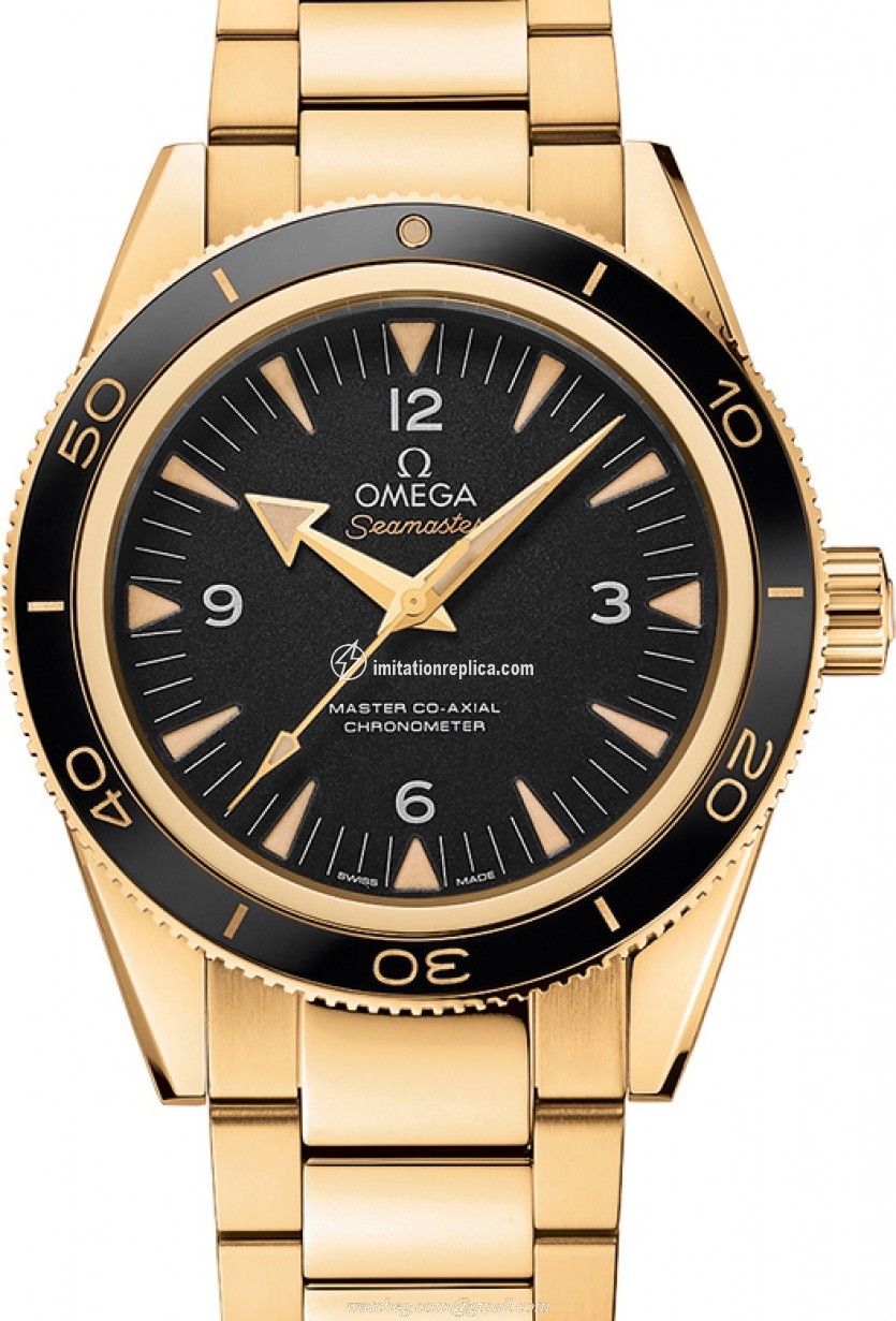 Omega 233.60.41.21.01.002 Seamaster 300 Master Co-Axial Men's Automatic Black