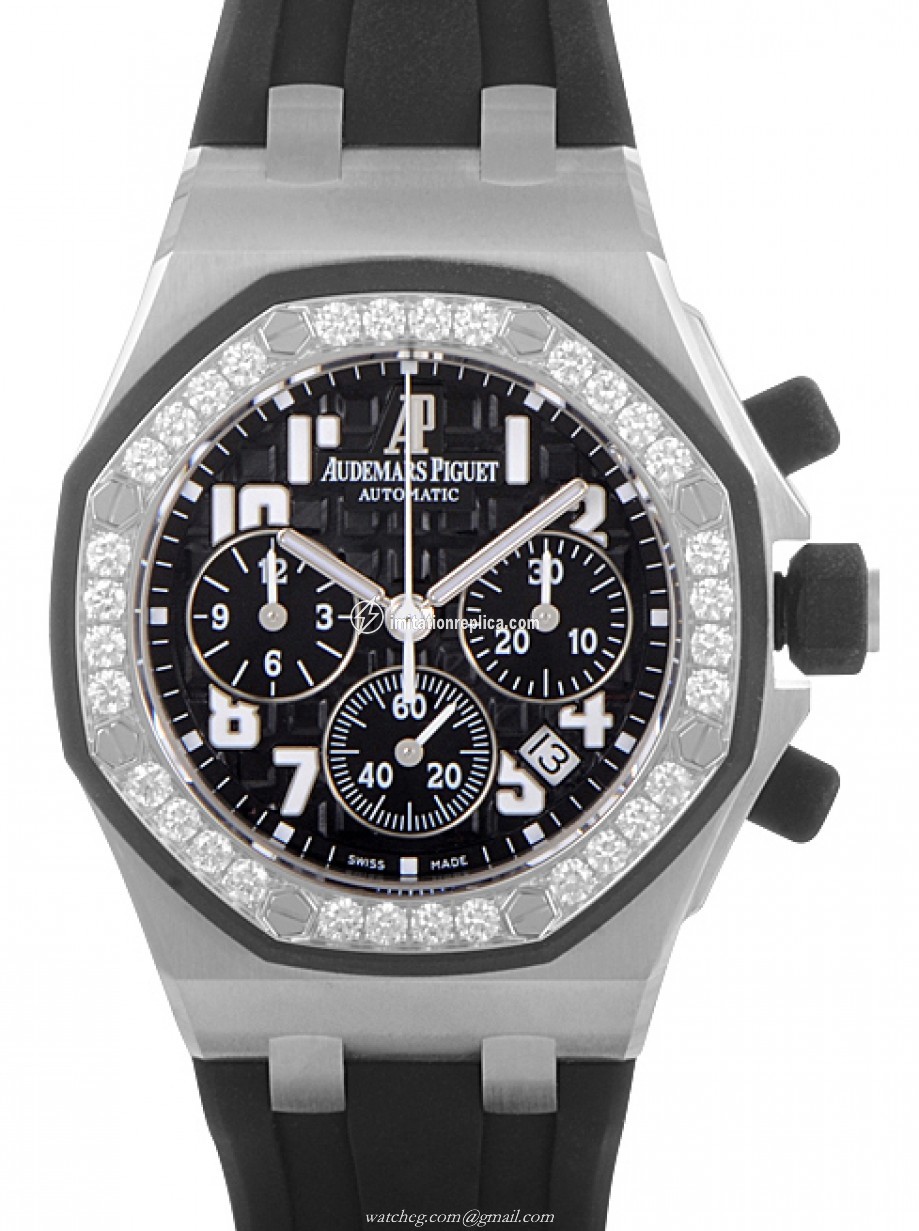Audemars Piguet 26048SK.ZZ.D002CA.01 Royal Oak Offshore Men's Automatic Black