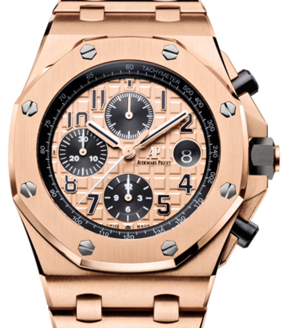 Audemars Piguet 26470OR.OO.1000OR.01 Royal Oak Offshore Men's Automatic Champagne