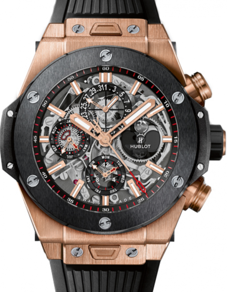 Hublot 406.OM.0180.RX Big Bang Perpetual Calendar Men's Automatic Skeleton