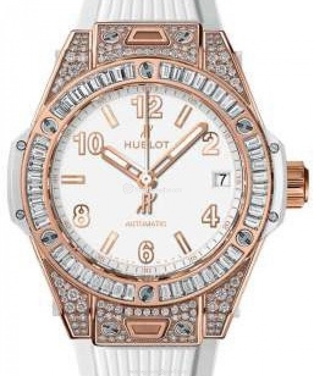 Hublot 465.OE.2080.RW.0904 Big Bang One Click King Gold White Jewellery Men's Automatic White