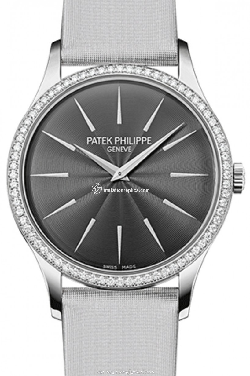 Patek Philippe 4897G010 Calatrava Ladies Automatic Slate
