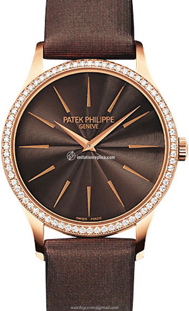 Patek Philippe 4897R-001 Calatrava Ladies Automatic Brown