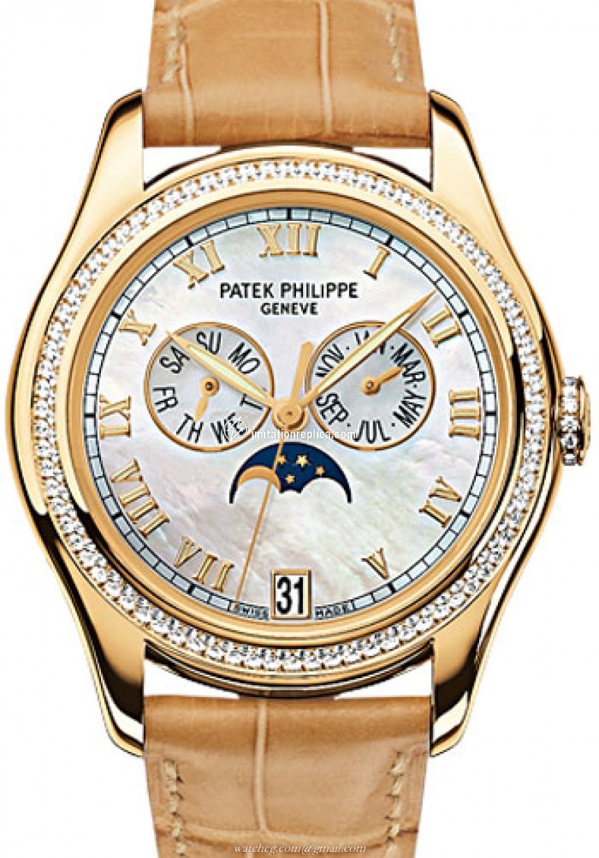 Patek Philippe 4936J-001 bnib Complications Ladies Automatic White Mother of Pearl