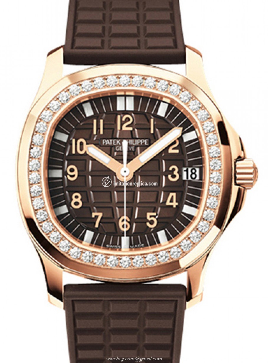 Patek Philippe 5068R-001 Aquanaut Ladies Quartz Brown