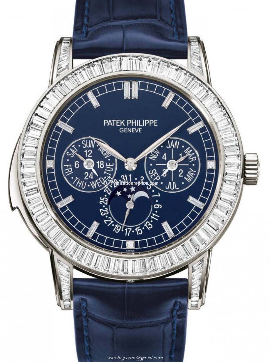 Patek Philippe 5073P-010 bnib Grand Complications Men's Automatic Blue
