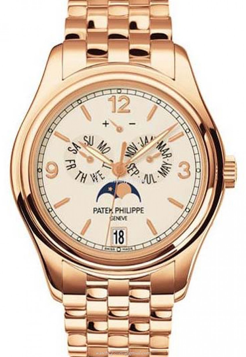 Patek Philippe 5146/1R-001 Complications Men's Automatic Ivory / Cream