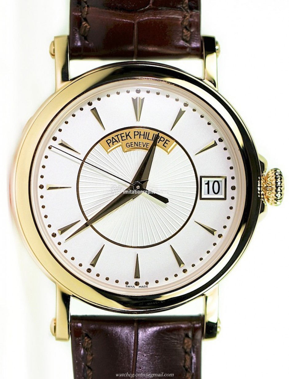 Patek Philippe 5153J001 Calatrava Men's Automatic Silver Opaline