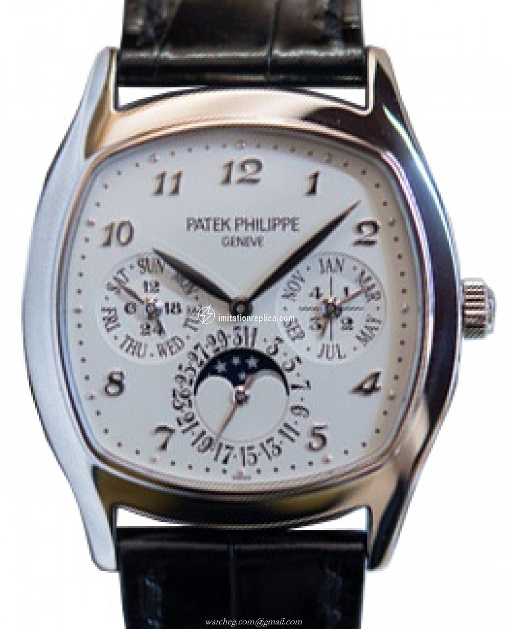 Patek Philippe 5940G-001 Grand Complications Men's Automatic Silver Opaline