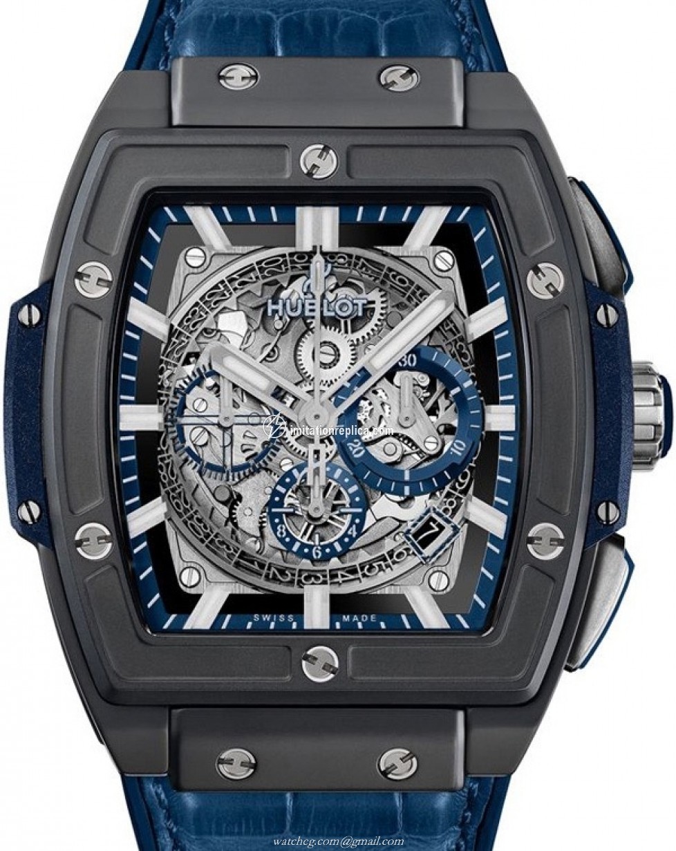 Hublot 601.CI.7170.LR Spirit Of Big Bang Ceramic Blue Men's Automatic Blue