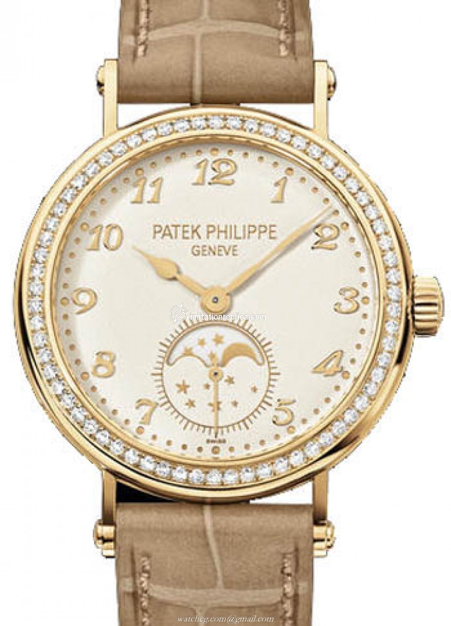 Patek Philippe 7121J-001 Complications Ladies Manual-Wind Ivory / Cream