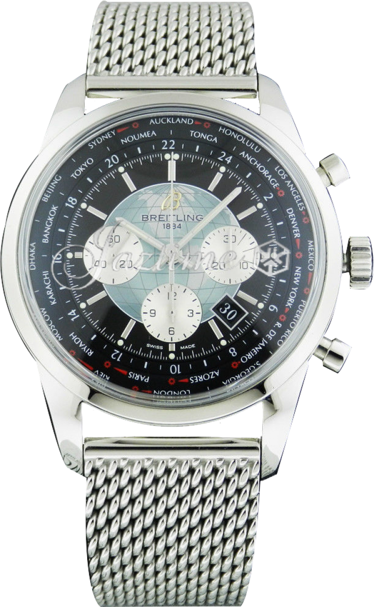 Breitling AB0510U4|BB62|152A Transocean Chronograph Unitime Men's Automatic Black