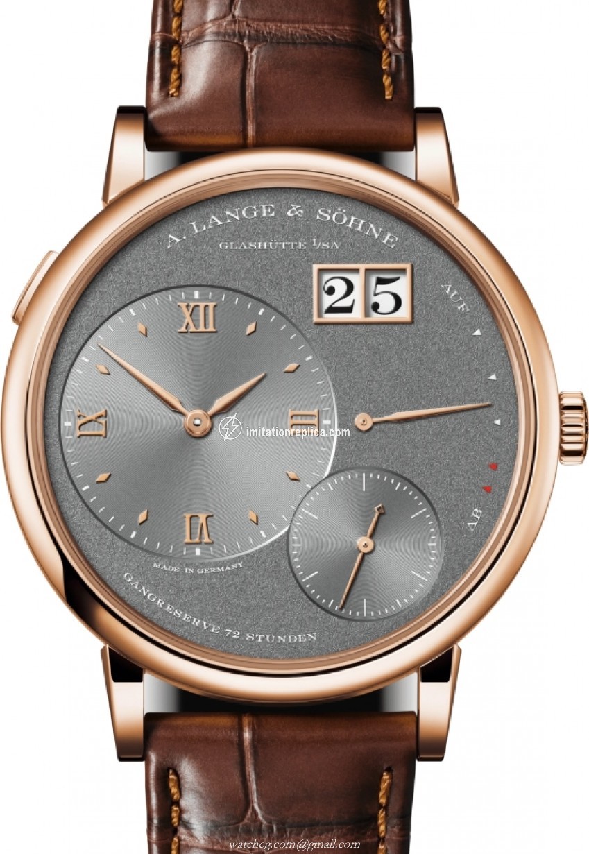 A. Lange & Sohne 137.033 Lange 1 Men's Manual-Wind Grey