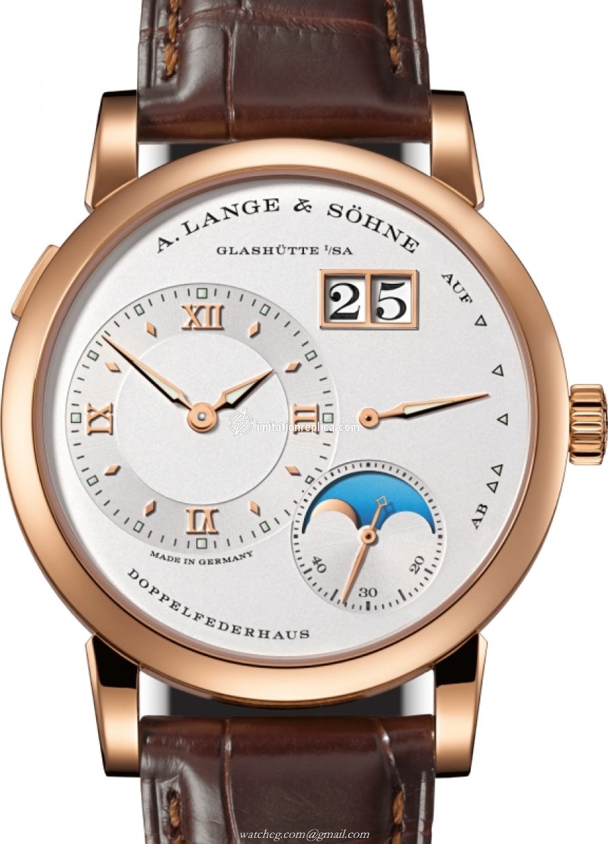 A. Lange & Sohne 192.032 Lange 1 Men's Manual-Wind Silver