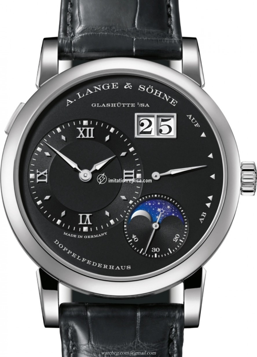 A. Lange & Sohne 192.029 Lange 1 Men's Manual-Wind Black