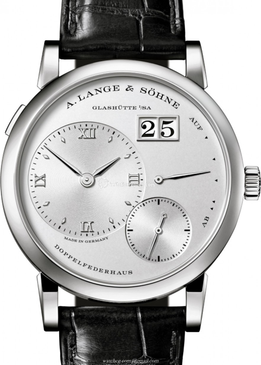 A. Lange & Sohne 191.025 Lange 1 Men's Manual-Wind Silver