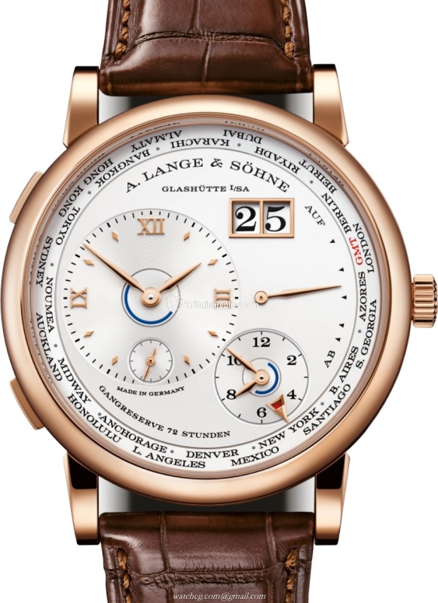 A. Lange & Sohne 136.032 Lange 1 Men's Manual-Wind Silver