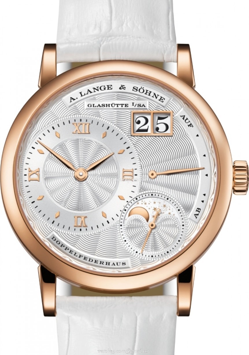 A. Lange & Sohne 182.030 Little Lange 1 Moon Phase Men's Manual-Wind Silver