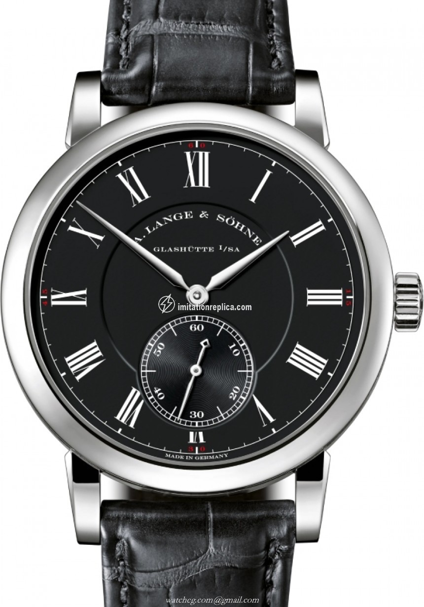 A. Lange & Sohne 260.028 Richard Lange Men's Manual-Wind Black