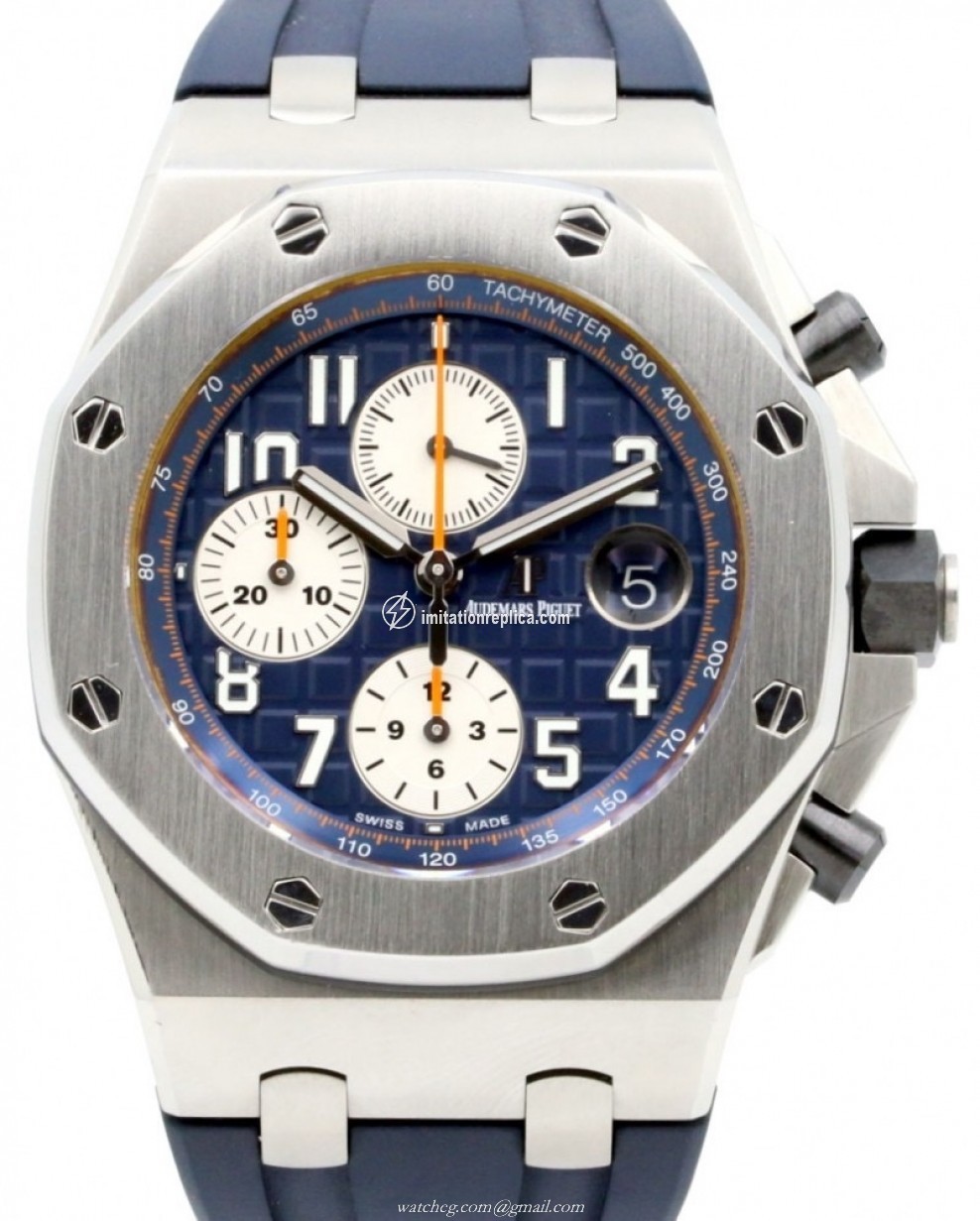 Audemars Piguet 26470ST.OO.A027CA.01-1 Royal Oak Offshore Men's Automatic Blue