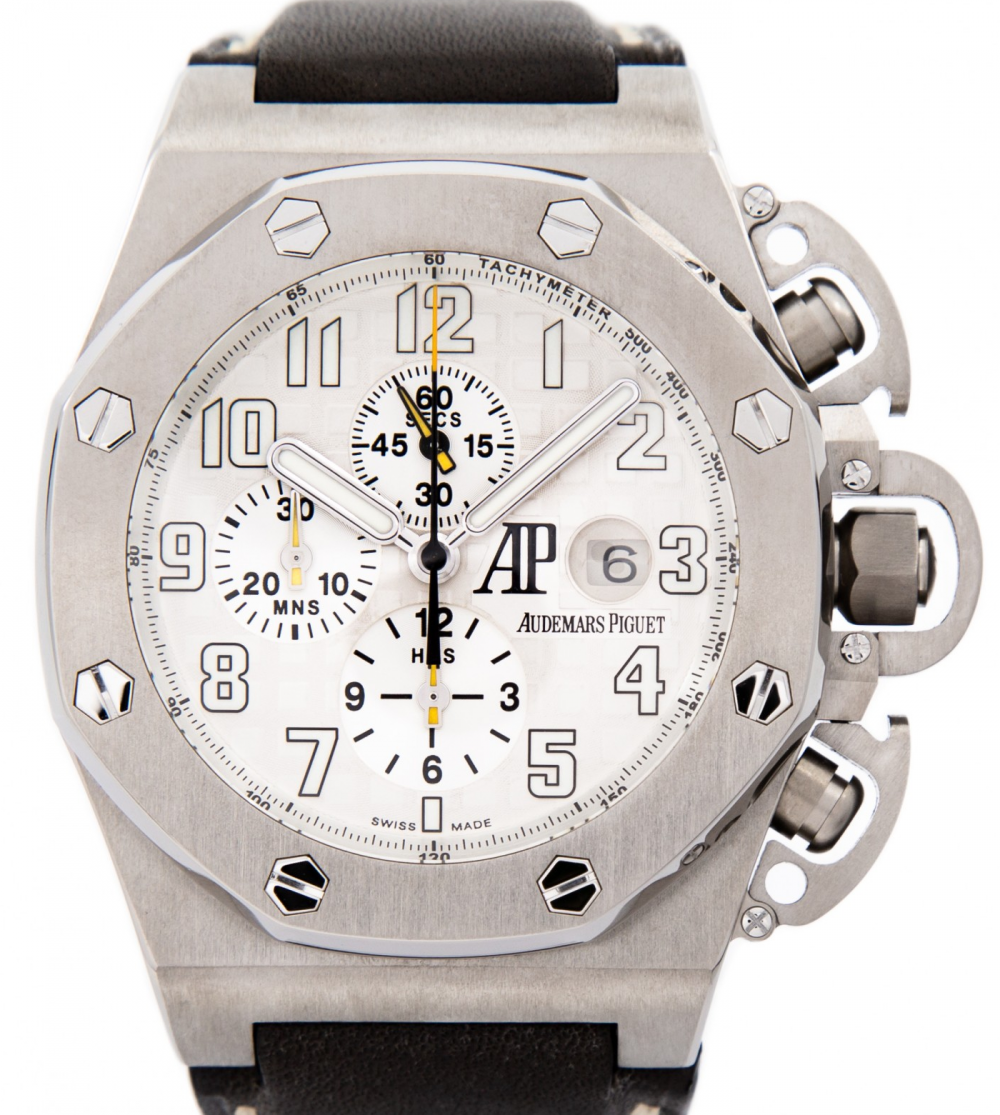 Audemars Piguet 25863TI.OO.A08CU.01 Royal Oak Offshore Men's Automatic White