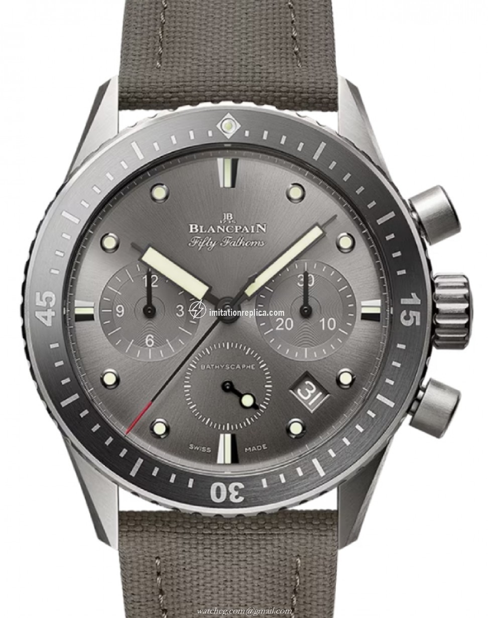 BlancPain 5200 1210 G52A Fifty Fathoms Men's Automatic Grey