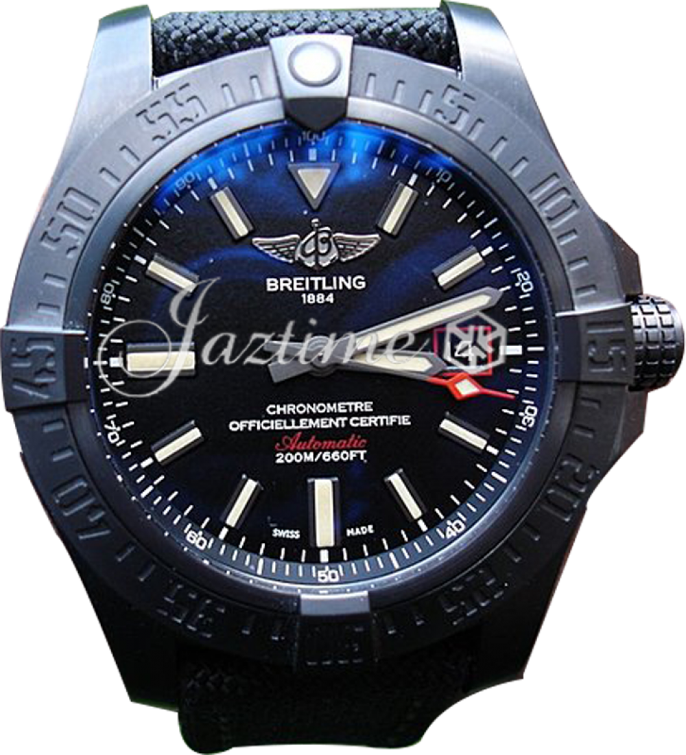 Breitling V1731110|BD74|109W|M20BASA.1 Avenger Blackbird 44 Men's Automatic Black