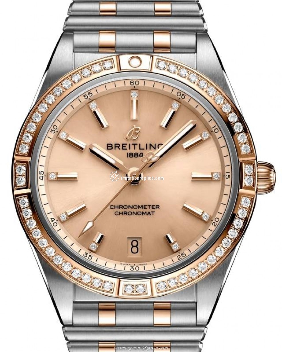 Breitling U10380591K1U1 Chronomat Ladies Automatic Copper