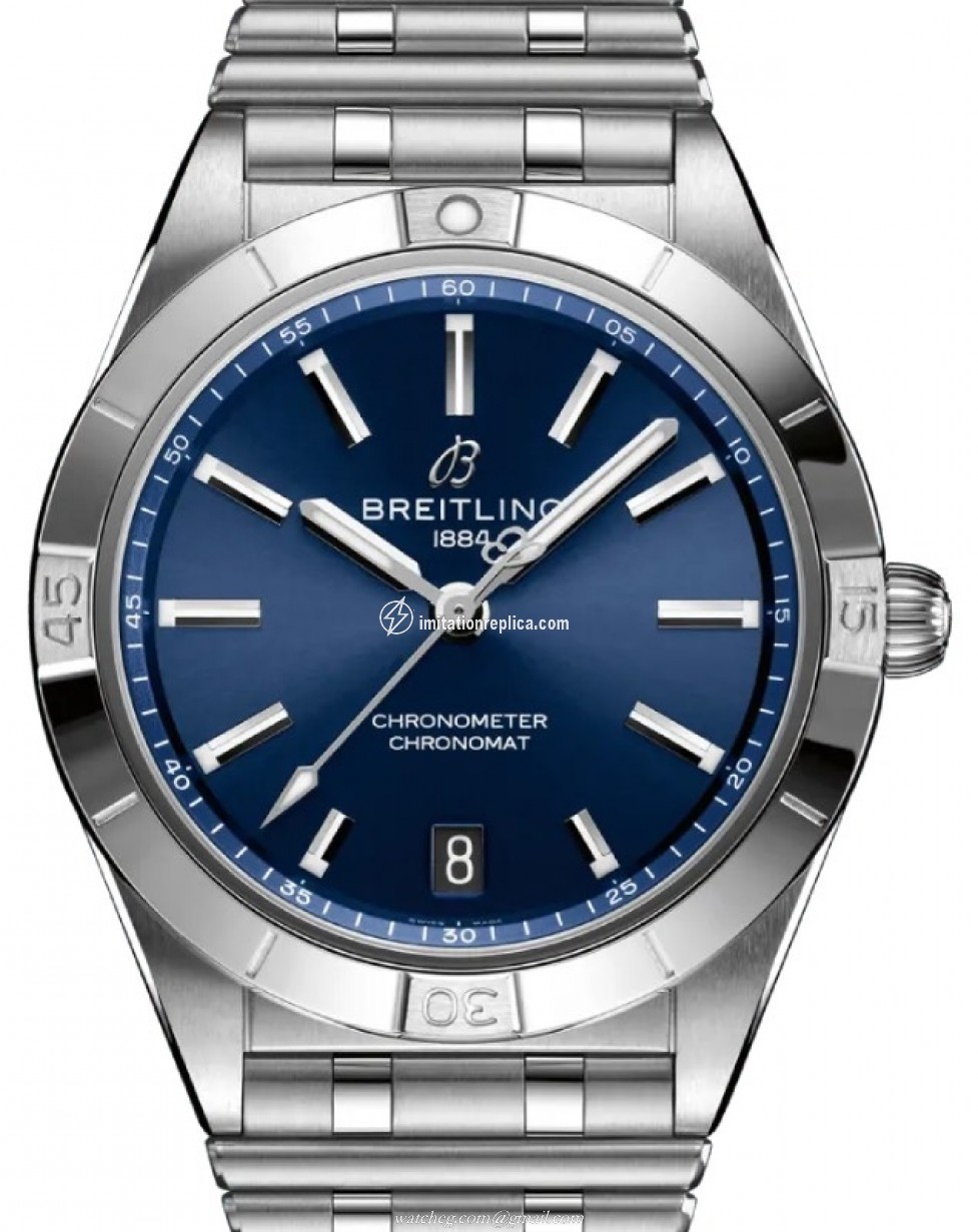 Breitling A10380101C1A1 Chronomat Ladies Automatic Blue