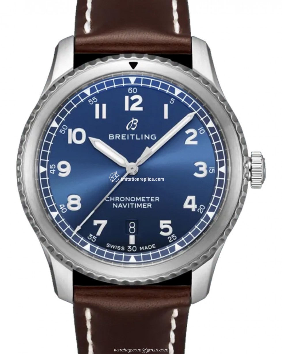 Breitling A17314101C1X1 Navitimer 8 Men's Automatic Blue