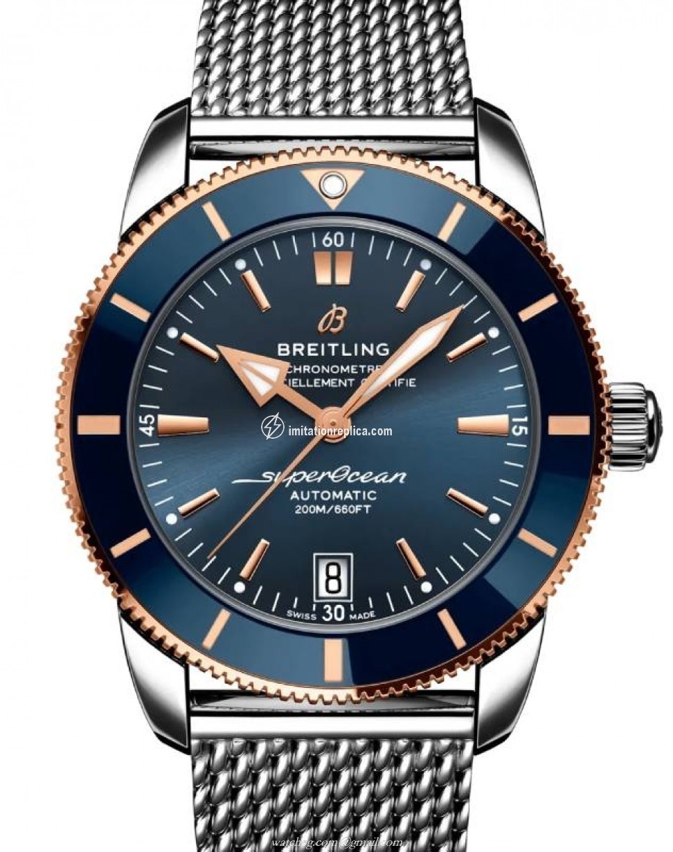 Breitling UB2010161C1A1 Superocean Heritage B20 Men's Automatic Blue