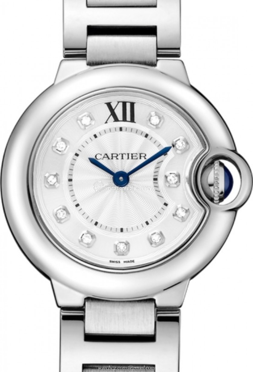 Cartier WE902073 Ballon Bleu De Cartier Ladies Quartz Silver